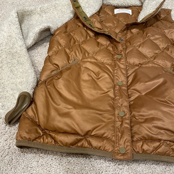 REI co op lake Wallace sherpa quilted brown jacket M - Picture 3 of 6